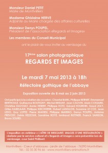 Invitation regards et image a la manière de2