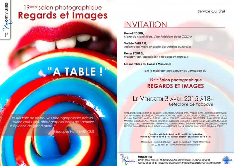Salon Regard et Images invitation
